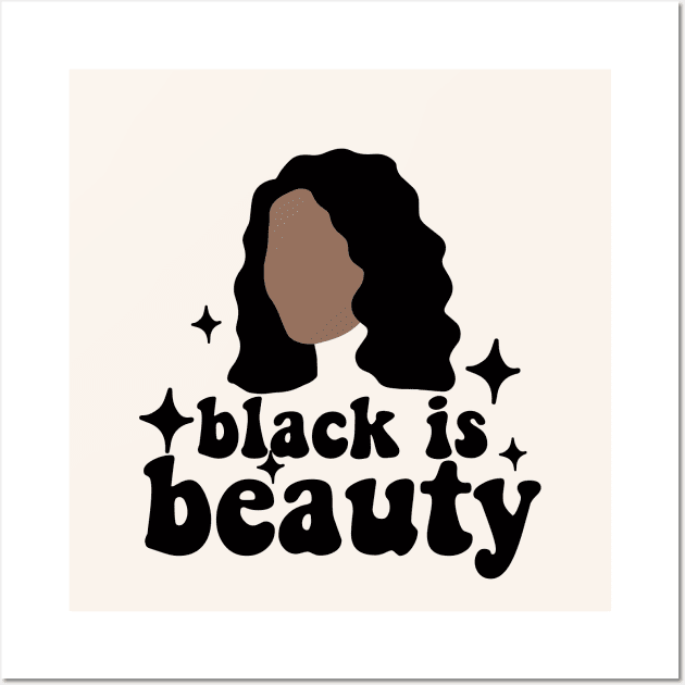 Black is Beauty Wall Art by Vintage Dream